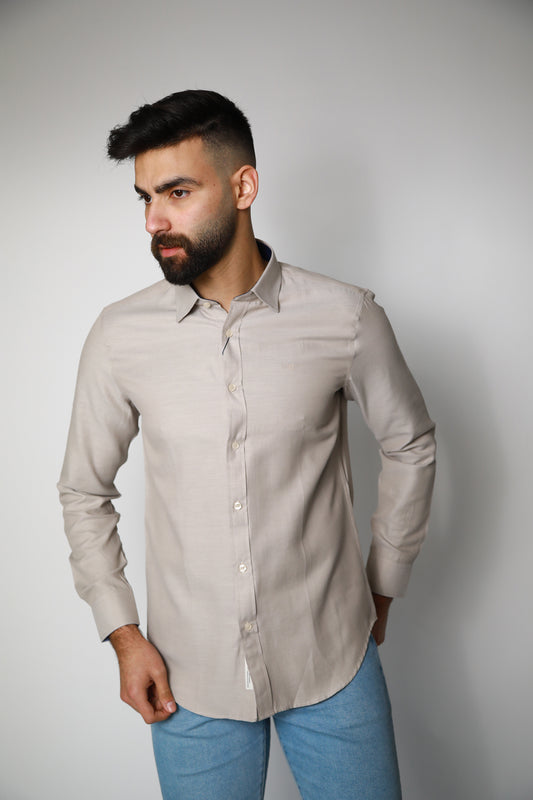 Casual Shirt - Beige