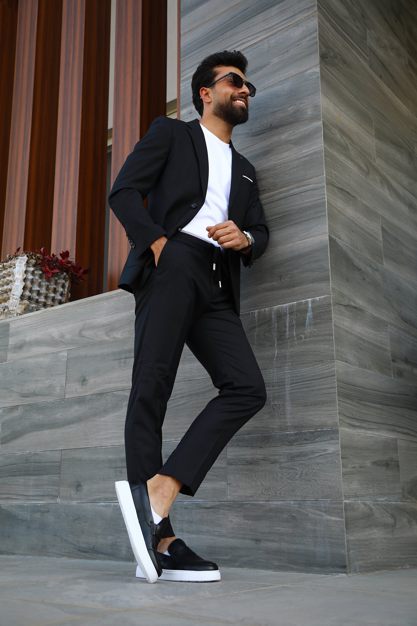 Comfy Travel Suit - Black