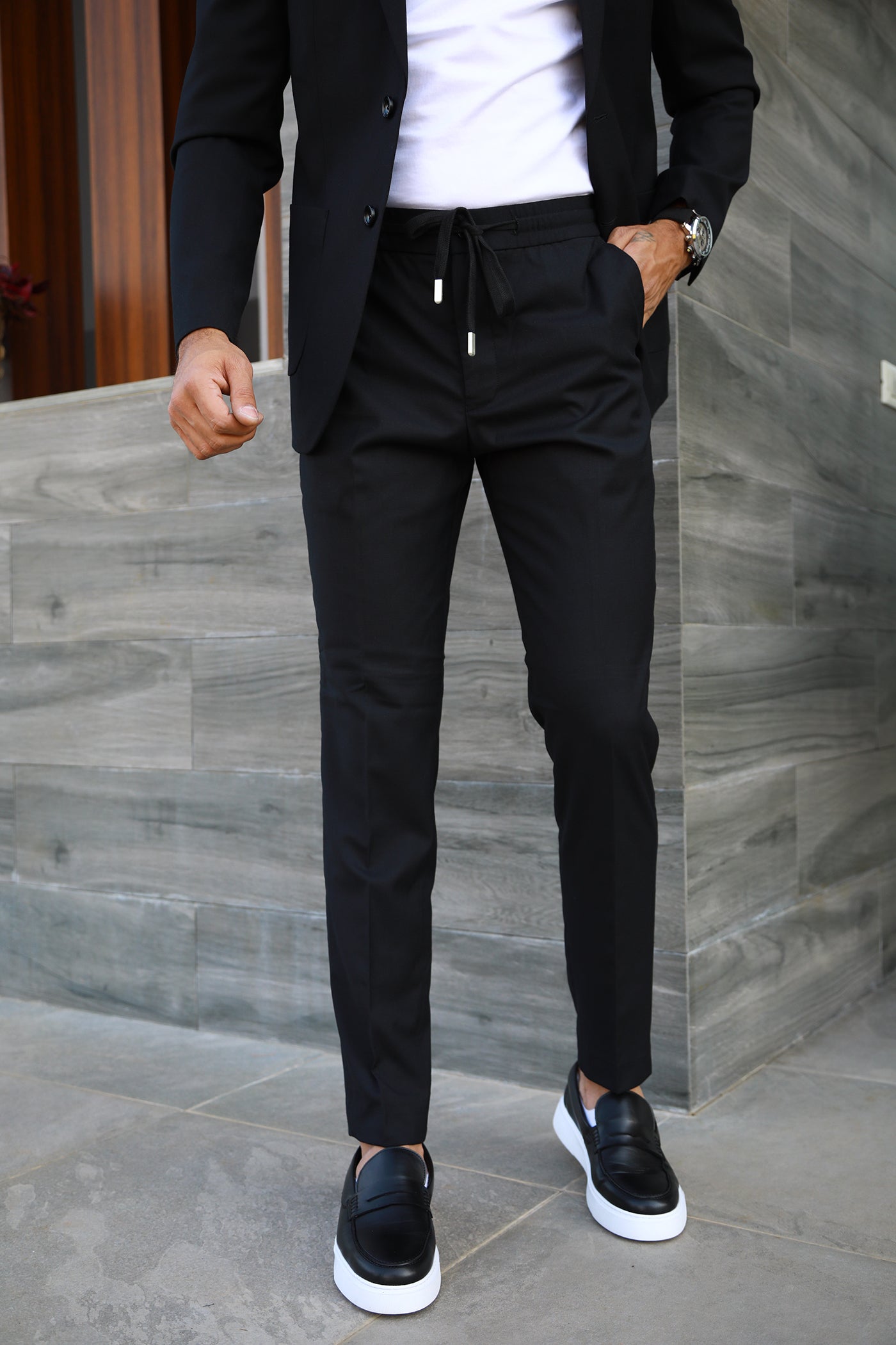 Comfy Travel Suit - Black