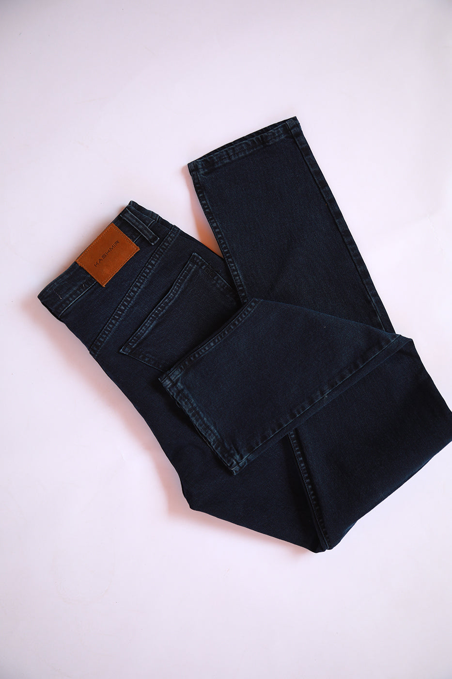 straight fit jeans - Blue Black