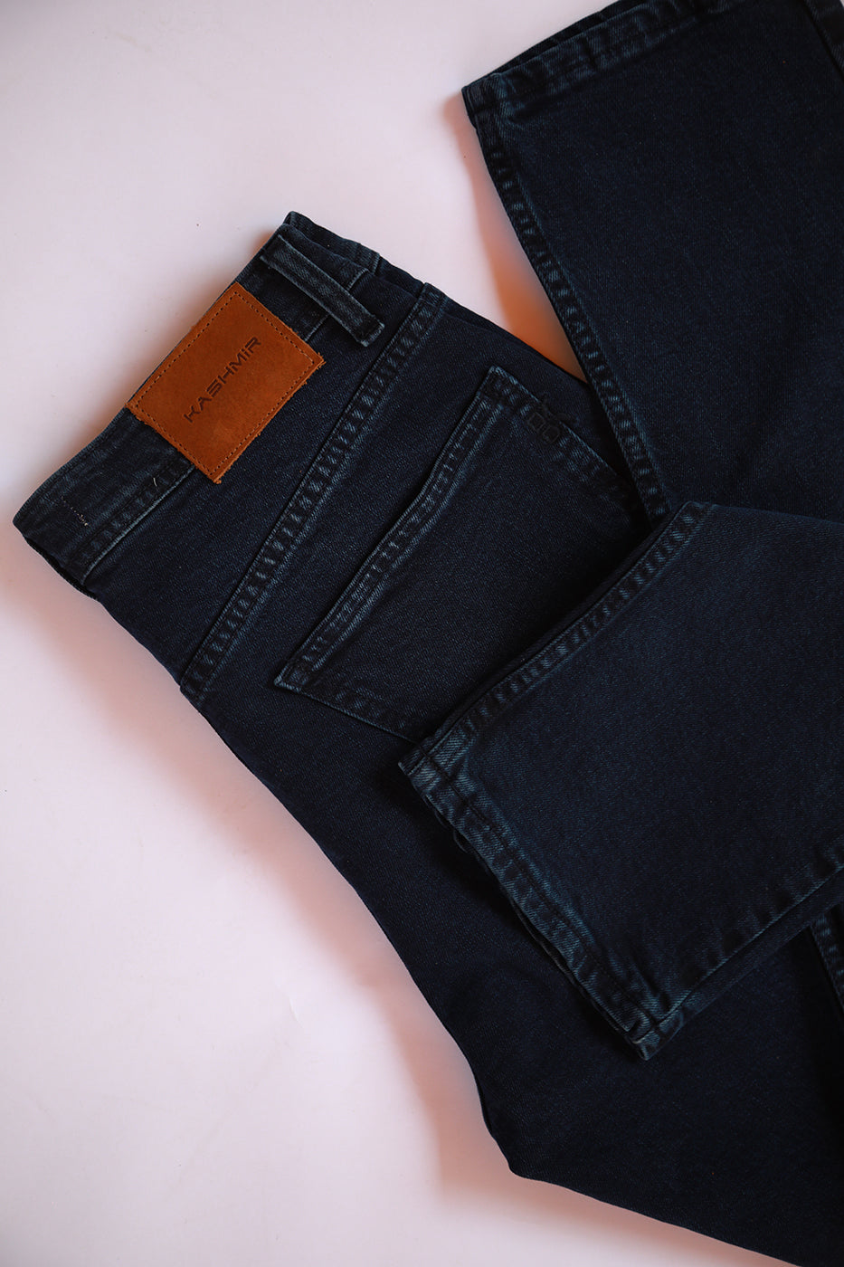 straight fit jeans - Blue Black