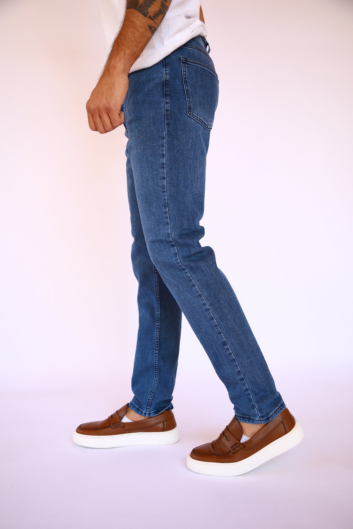 Slim Fit Jeans - Blue