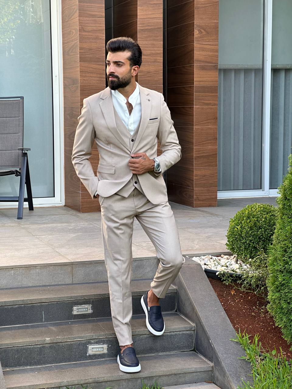 Formal Suit - Beige