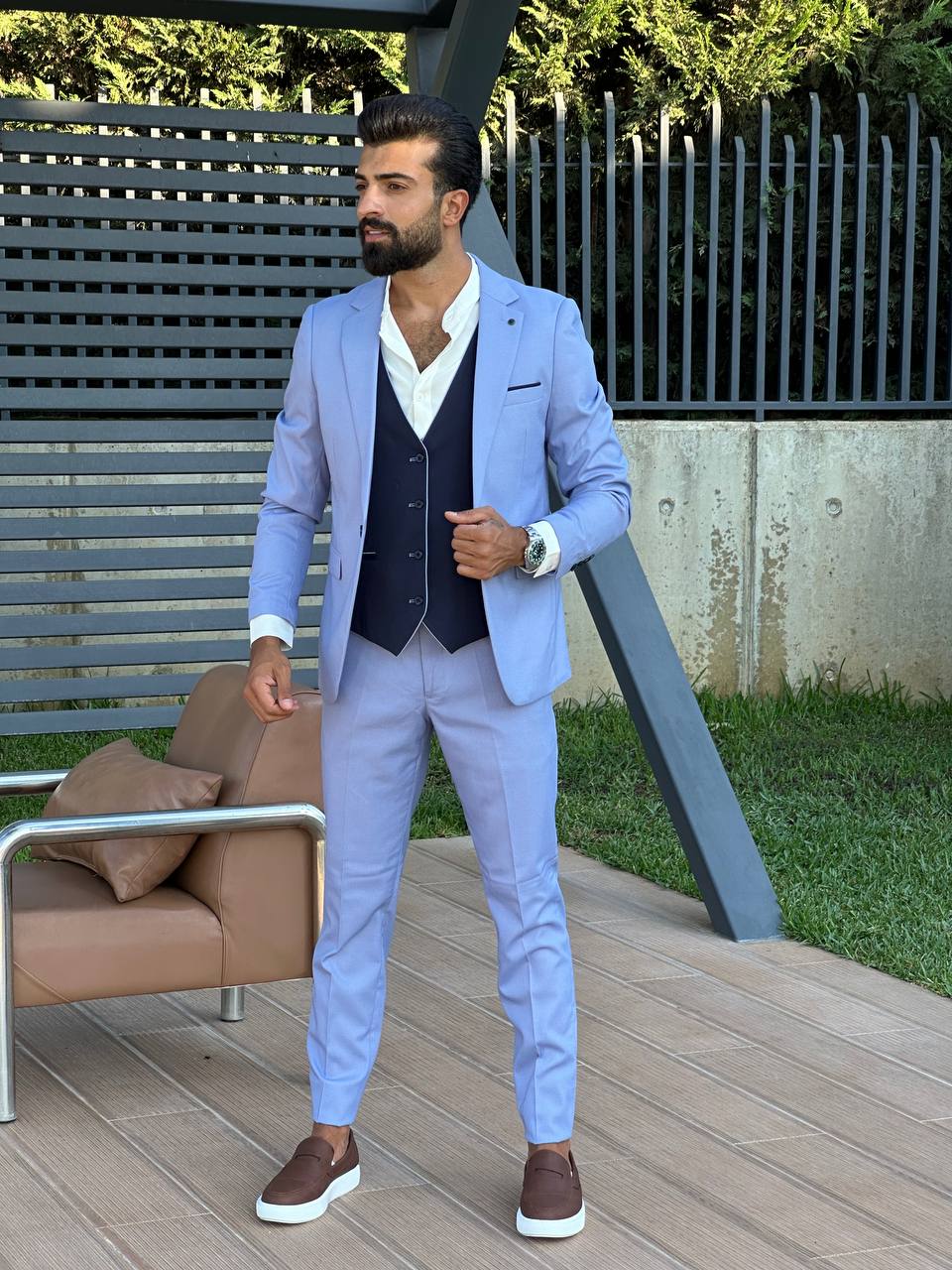 Formal Suit - Sky Blue