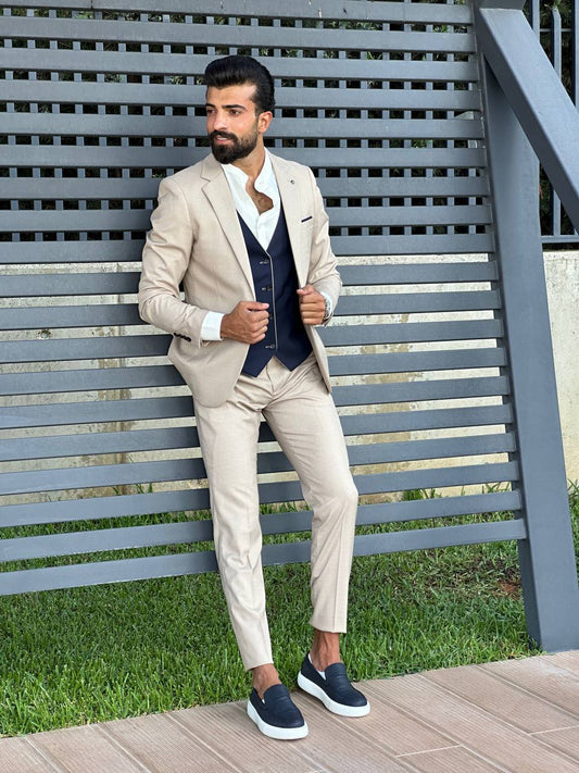 Formal Suit - Beige