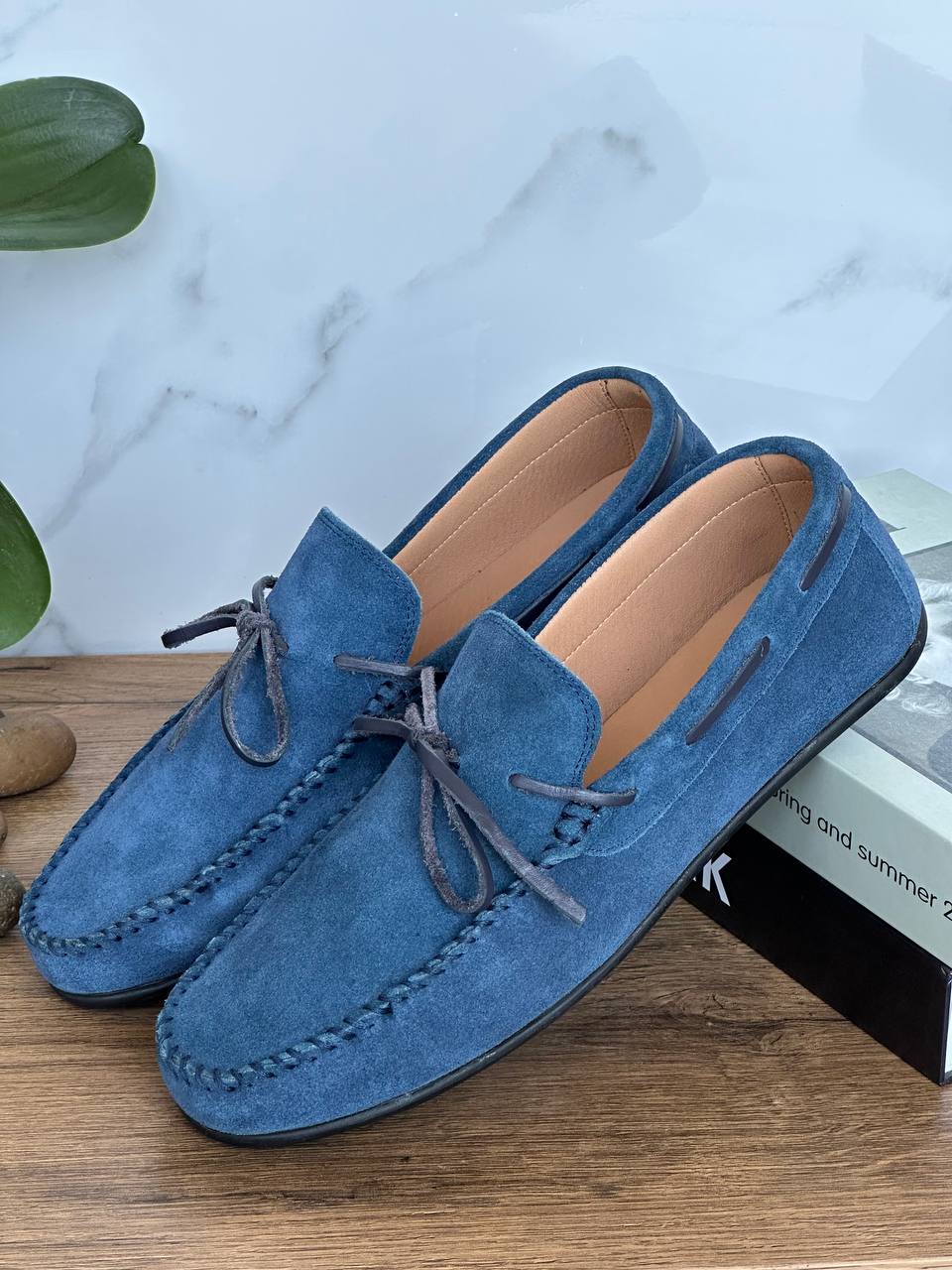 Softsole Moccasin - Blue