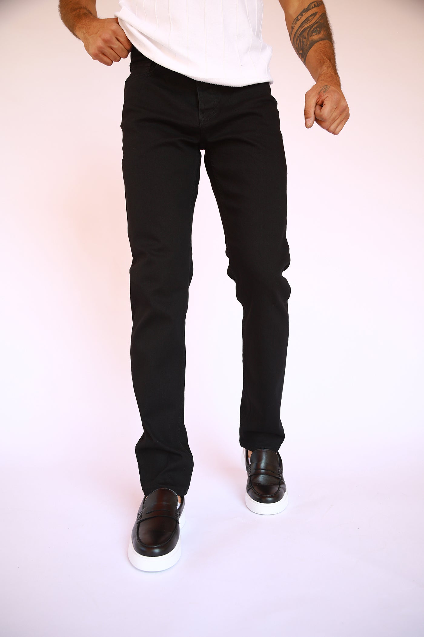 Slim Fit Jeans - Black