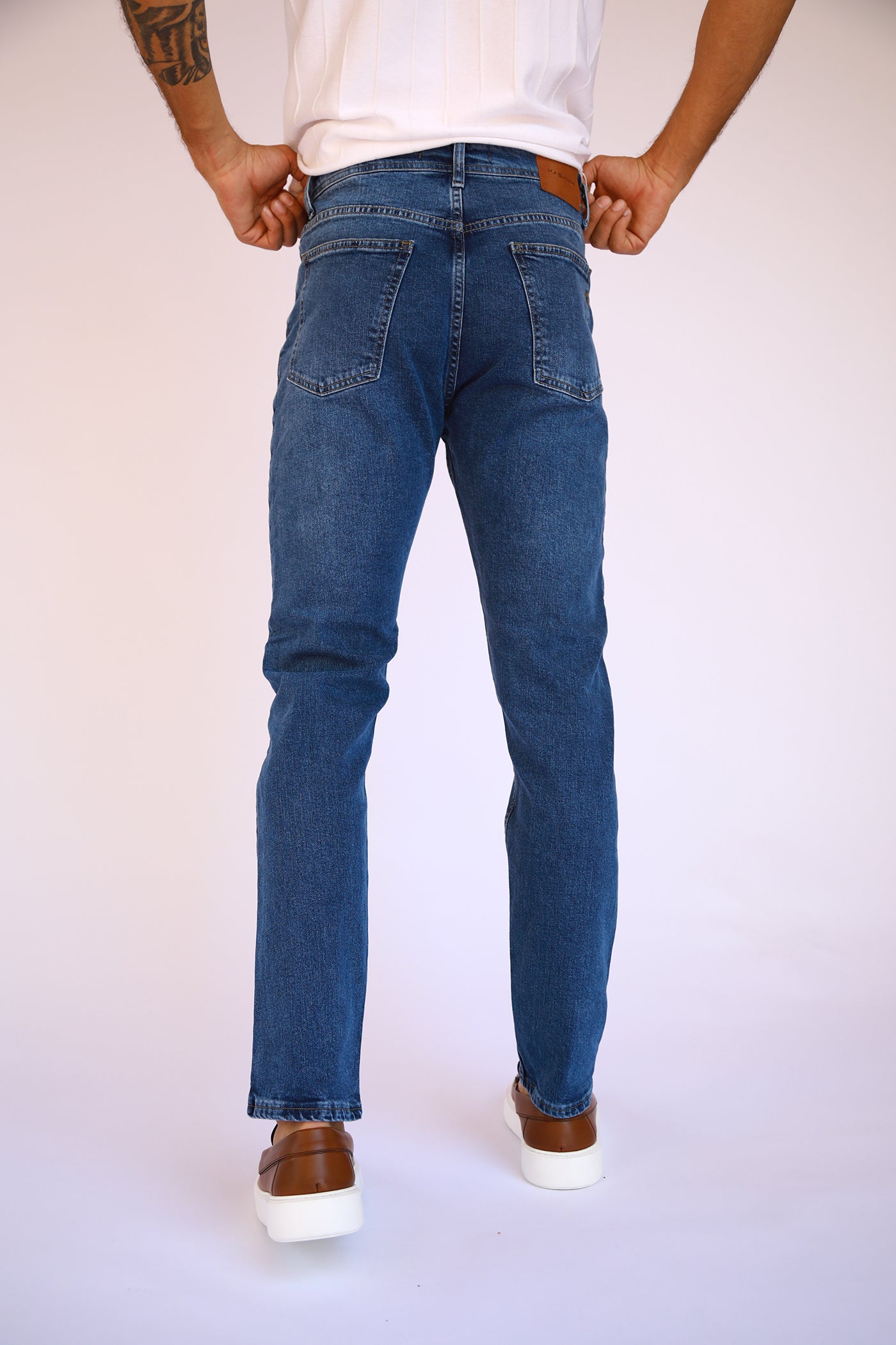 straight fit jeans - blue havan