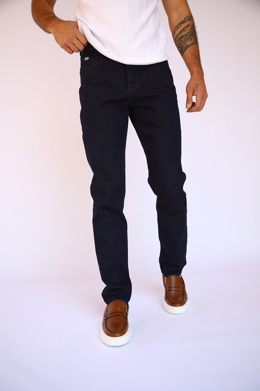 straight fit jeans - Navy