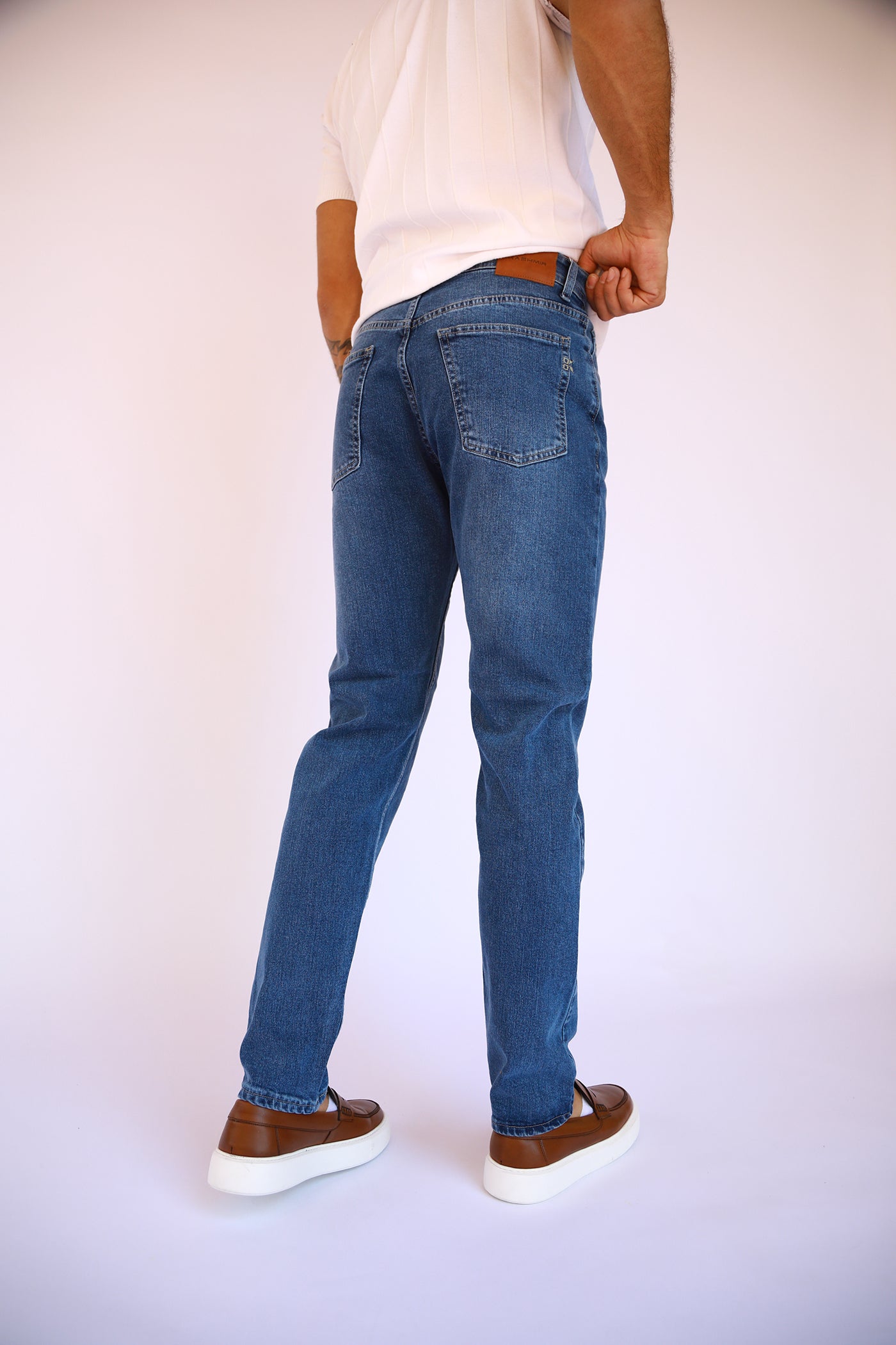 straight fit jeans - blue